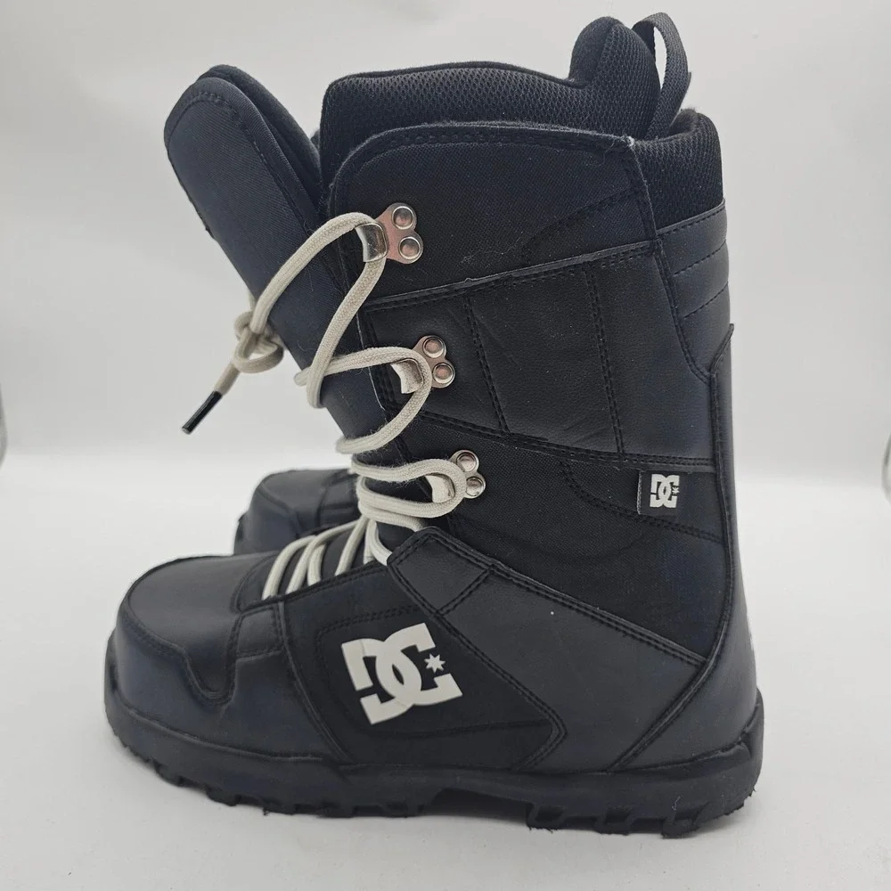 DC Mens Snowboarding Boots Phase 2015 ADYO200018 Lace-Up Size 9.5 Black‎